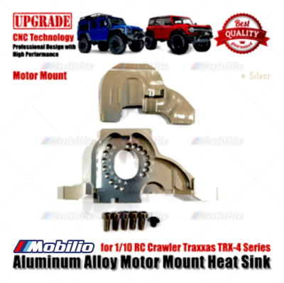 Aluminum Alloy Motor Mount Heat Sink for 1/10 RC Crawler Traxxas TRX-4