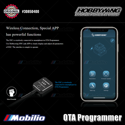 Hobbywing OTA Programmer #30850400 for Applications Some of XeRun series EzRun Platinum Seaking ESC RC