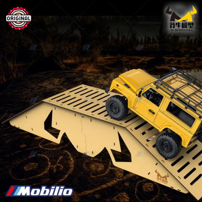 MN RC Obstacle Bridge - Wooden Three-Dimensional Assembly Model fit 1:12 1:14 1:16 1:18 1:24 RC Crawler Vehicles Remote Control