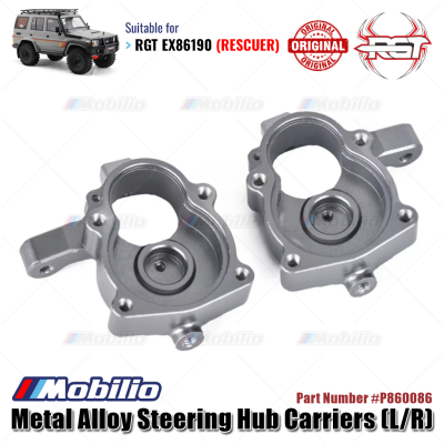 RGT Part #P860086 Metal Alloy Steering Hub Carriers Upgrade RC EX86190 Rescuer Crawler Adventure