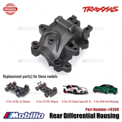 Traxxas Part #8380 Rear Differential Housing for RC 4-Tec 2.0 3.0 Chassis