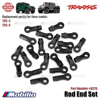 Traxxas Part #8275 Rod End Set for RC TRX-4 TRX-6 Crawler Adventure