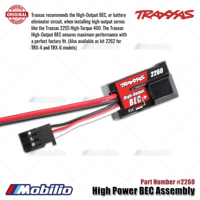 Traxxas Part #2260 High Power BEC Assembly for RC Car