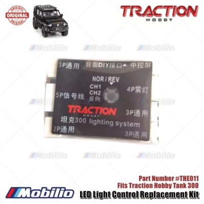 Traction Hobby Part #THE011 LED Light Control Replacement Kit RC 1/8 Tank 300 HS Tank300 V2