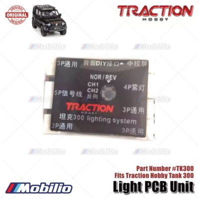 Traction Hobby Part #TK300 Light PCB Unit RC 1/8 Tank 300 HS Tank300 V2