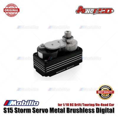 Power HD S15 Storm Servo Metal Brushless Digital for 1/10 RC Drift Touring On-Road Car