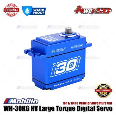 Power HD WH-30KG HV Large Torque Digital Servo Waterproof for 1/10 RC Crawler Adventure Car