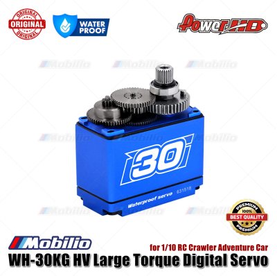 Power HD WH-30KG HV Large Torque Digital Servo Waterproof for 1/10 RC Crawler Adventure Car