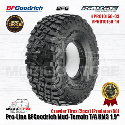 Pro-Line BFGoodrich Mud-Terrain T/A KM3 1.9″ Tires Predator G8