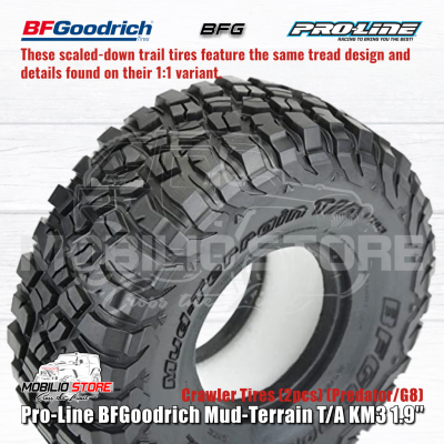 Pro-Line BFGoodrich Mud-Terrain T/A KM3 1.9″ Tires Predator G8