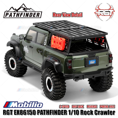 RGT EX86150 PATHFINDER 1/10 Long WB 355mm Rock Crawler RC Adventure RTR