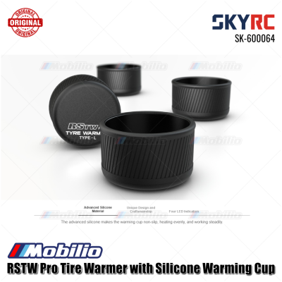 SKYRC Part #SK-600064-06 RSTW Pro Tire Warmer with Silicone Warming Cup for RC 1/10 Touring Car