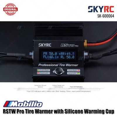 SKYRC Part #SK-600064-06 RSTW Pro Tire Warmer with Silicone Warming Cup for RC 1/10 Touring Car SKYRC Part #SK-600064-06 RSTW Pro Tire Warmer with Silicone Warming Cup for RC 1/10 Touring Car