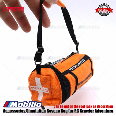 Accessories Simulation Rescue Bag for RC Crawler Adventure Can Be Put On The Roof Rack as Decoration