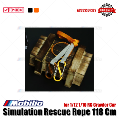 Accessories Simulation Rescue Rope 118 Cm for 1/12 1/10 RC Crawler Car Remote Control