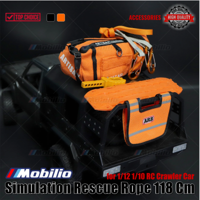 Accessories Simulation Rescue Rope 118 Cm for 1/12 1/10 RC Crawler Car Remote Control