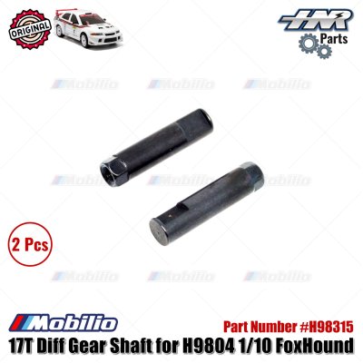 HNR Part #H98315 17T Diff Gear Shaft for H9804 1/10 FoxHound RC Rally Car