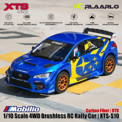 Rlaarlo XTS-S10 1/10 Scale 4WD Sensored Brushless ESC Programmable Realistic Appearance RC Rally Car RTR
