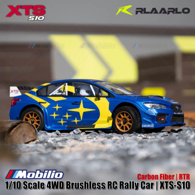 Rlaarlo XTS-S10 1/10 Scale 4WD Sensored Brushless ESC Programmable Realistic Appearance RC Rally Car RTR