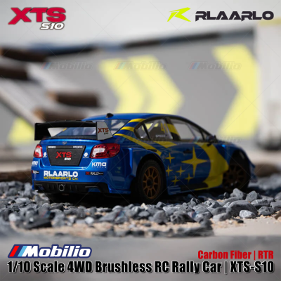 Rlaarlo XTS-S10 1/10 Scale 4WD Sensored Brushless ESC Programmable Realistic Appearance RC Rally Car RTR