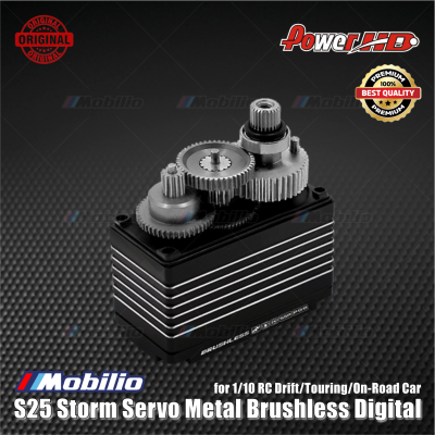 Power HD S25 Storm Servo Metal Brushless Digital for 1/10 RC Drift Touring On-Road Car