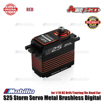 Power HD S25 Storm Servo Metal Brushless Digital for 1/10 RC Drift Touring On-Road Car
