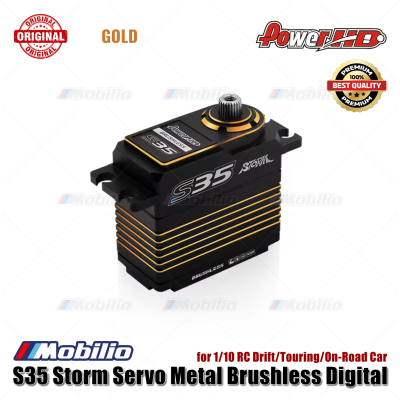Power HD S35 Storm Servo Metal Brushless Digital for 1/10 RC Drift Touring On-Road Car