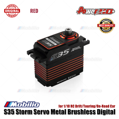 Power HD S35 Storm Servo Metal Brushless Digital for 1/10 RC Drift Touring On-Road Car