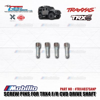 GPM Part #TRX4037SANP Screw Pins For Trx4 F/R CVD Drive Shaft 4pcs for Traxxax TRX-4