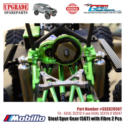 GPM Part Steel Spur Gear 55T 56T 57T #SSCX2055T #SSCX2056T #SSCX2057T RC Upgrade Axial SCX10 II Crawler Adventure