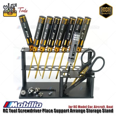 RC Tool Screwdriver Place Support Arrange Storage Stand for RC Model Car Aircraft Boat
