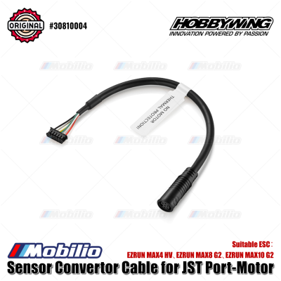 Hobbywing Sensor Convertor Cable for JST Port-Motor #30810004 Suitable ESC EZRUN MAX4 HV MAX8 G2 MAX10 G2