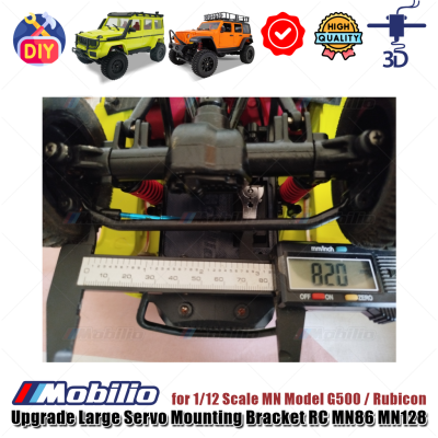 Upgrade Part Large Servo Mounting Bracket 3D Print for RC MN86 MN128 Crawler Adventure More Power Travel