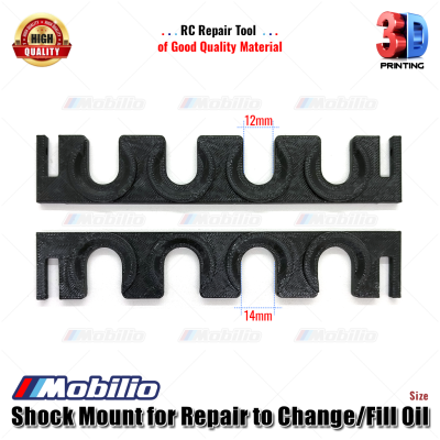 Shock Mounts 3D for Repair Changing the Oil Fill of RC Car Shock Stand Absorber