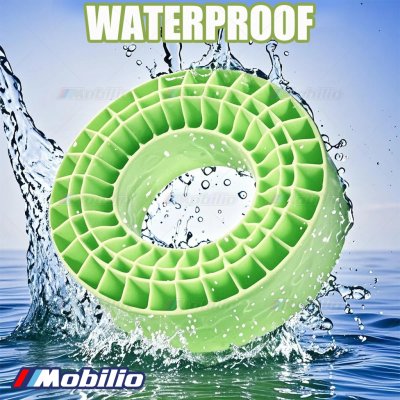 Upgrade Part 2.2" Tires Silicone Rubber Insert Foam Waterproof 125x45mm for 1/10 1/8 RC Crawler Car