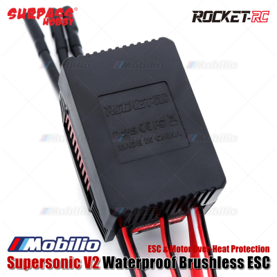 Surpass Hobby Rocket Supersonic V2 Waterproof Brushless ESC Over-Heat Protection RC Car