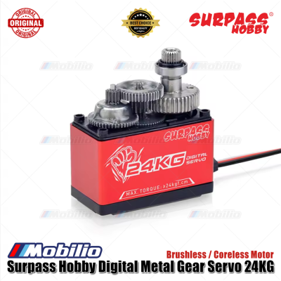 Surpass Hobby S2400BL S2400M Digital Metal Gear Servo 24KG Brushless Coreless Motor for RC Car Remote Control