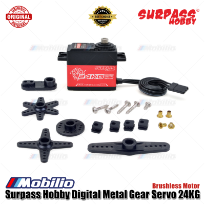 Surpass Hobby S2400BL S2400M Digital Metal Gear Servo 24KG Brushless Coreless Motor for RC Car Remote Control