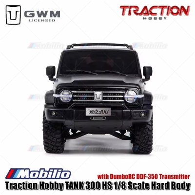 Traction Hobby TANK 300 HS 1/8 Scale Hard Body TANK300-HS RC Car Adventure Crawler RTR Remote Control