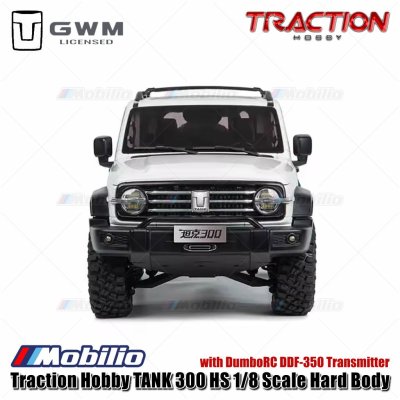 Traction Hobby TANK 300 HS 1/8 Scale Hard Body TANK300-HS RC Car Adventure Crawler RTR Remote Control