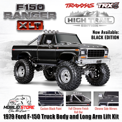 Traxxas 92046-4 TRX4 TRX-4 1/10 High Trail 1979 Ford F150 Ranger XLT RC Truck Clipless