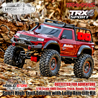 Traxxas TRX4 Sport High Trail Edition with Long Arm RC Crawler RTR 4WD