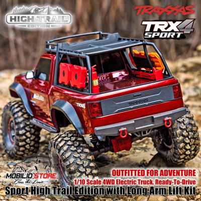 Traxxas TRX4 Sport High Trail Edition with Long Arm RC Crawler RTR 4WD