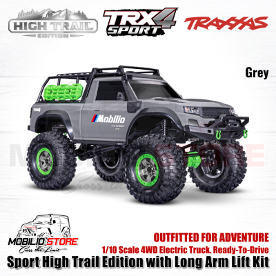 Traxxas 82044-4 TRX4 Sport High Trail Edition with Long Arm RC Crawler RTR 4WD Clipless