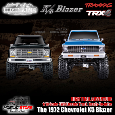 Traxxas TRX4 High Trail The 1972 Chevrolet K5 Blazer 1/10 4WD RTR RC