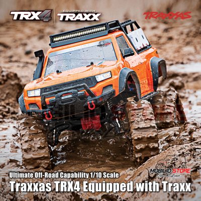 Traxxas TRX-4 Equipped Traxx RC 1/10 Trail Crawler Truck RTR Adventure