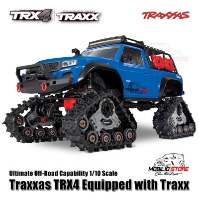 Traxxas 82034-4 TRX-4 Equippped Traxx RC 1/10 Trail Crawler Truck RTR Clipless