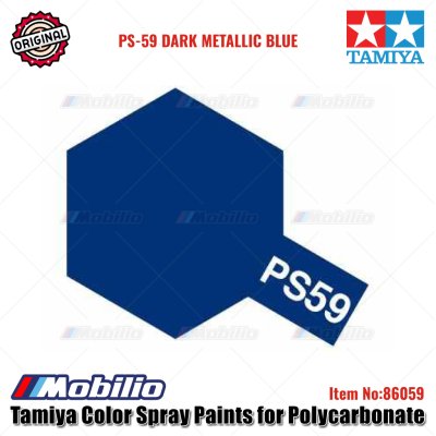 Tamiya Color Spray Paints for Polycarbonate All Variants PS PS1-PS63 and PS-Dark-Blue