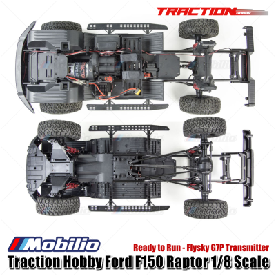 Traction Hobby Ford F150 Raptor 1/8 Scale RTR RC Crawler Adventure Car