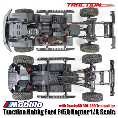 Traction Hobby Ford F150 Raptor 1/8 Scale RTR RC Crawler Adventure Car